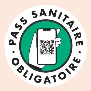 Affiche pass sanitaire obligatoire